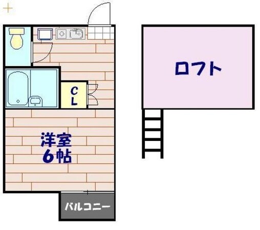 レオパレスセゾンの物件間取画像